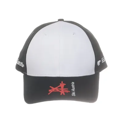Baseball cap (Black, White, Red) from Eisbär Organic cotton