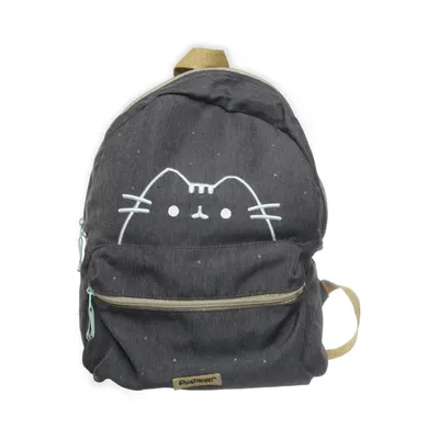 Backpack (Gray, Multicolored) from Pusheen Polyester