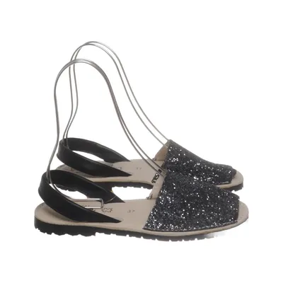 Sandalen (Schwarz, Silber) von Berevëre