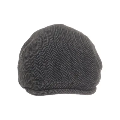Flat cap (Grå) fra Jaxon & James Polyester, Uld