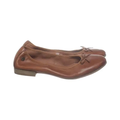 Ballerina's (Bruin) van No Stress Leer