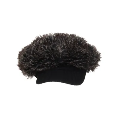 Chapeau en fourrure (Gris, Noir) Fourrure, Polyester