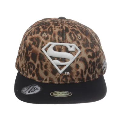 Baseballkeps (Brun, Svart, Vit) från Superman Akryl, Ull