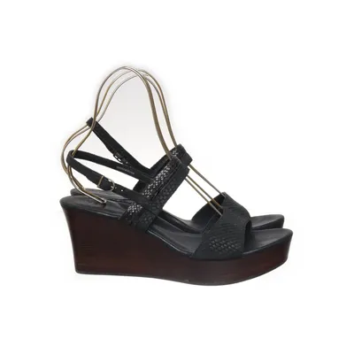 Kilklackar (Womens Wedge Sandals Slip On Leather Strappy) från UGG