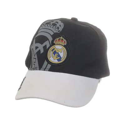 Baseballkeps (Svart, Vit) från Real Madrid Bomull