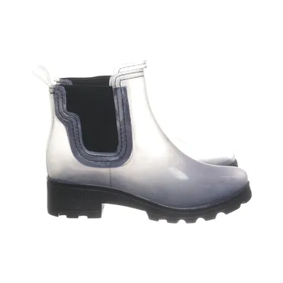 Low rubber boots (Gray) from London Rebel Elastane