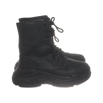 Bottes à lacets (Noir) de Shoes