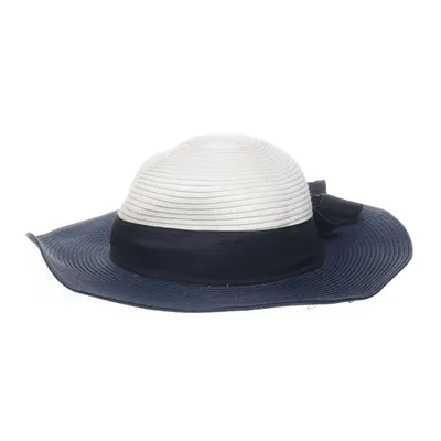 Straw hat (Blue, White) from Long