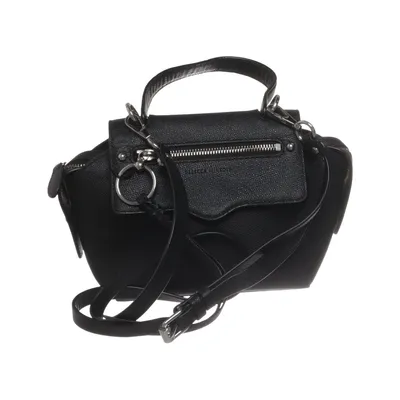 Umhängetasche (Schwarz) von Rebecca Minkoff Baumwolle, Leder, Polyester