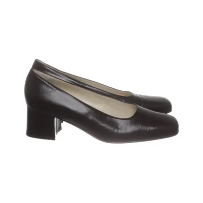 Pumps (Brun) från Jerns Skinn