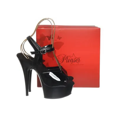 Sandaletten (Zwart) van Pleaser