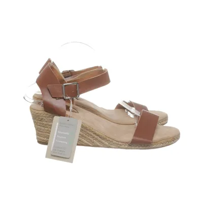 Wedges (Brown) from Walkx Leather