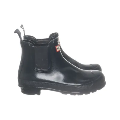Lage regenlaarzen (Zwart) van Hunter