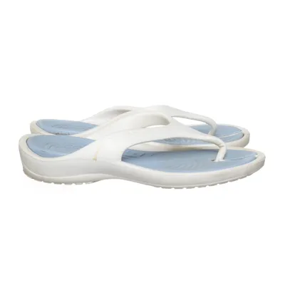 Flip-flops (White, Blue) from Copa