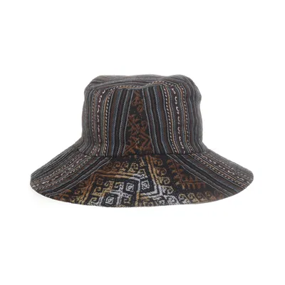 Buckethatt (Svart, Flerfärgad)