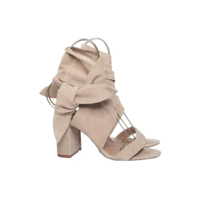 Klackskor (Beige) från H&M Mocka