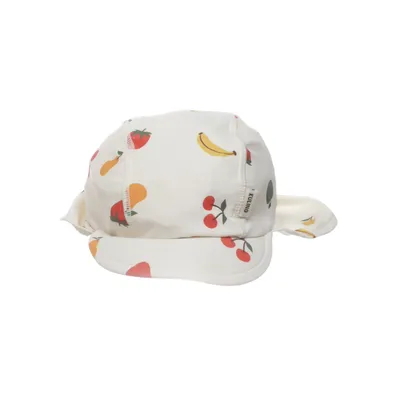 UV-keps (Vit, Flerfärgad) från Kuling Elastan, Polyester