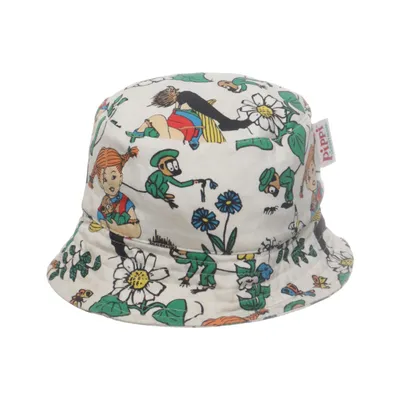 Buckethatt (Vit, Flerfärgad) från Pippi Långstrump