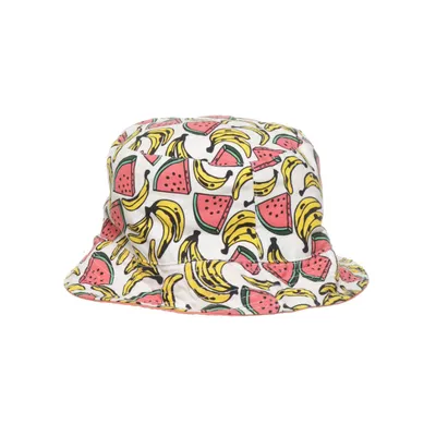 Buckethatt (Orange, Flerfärgad) Bomull