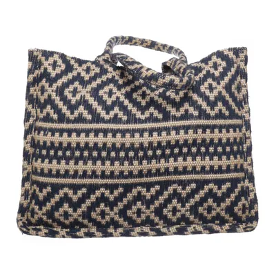 Handtas (Blauw, Beige, Meerkleurig) van H&M Katoen, Polyester