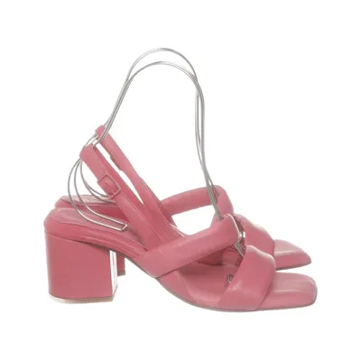 Højhælede sandaler (Pink) fra Pomme Dor Læder