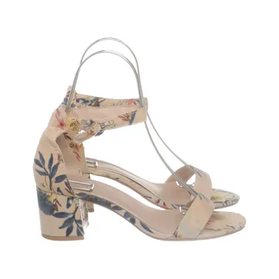 High heel sandals (Beige, Multicolored) from Lovit