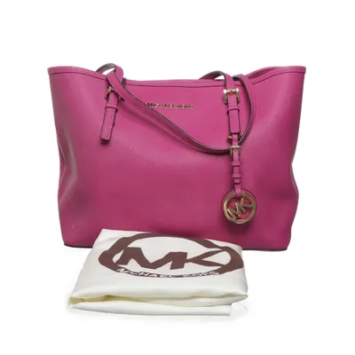 Handtas (Jet Set Saffiano Leather Small Tote Bag) van Michael Kors Leer