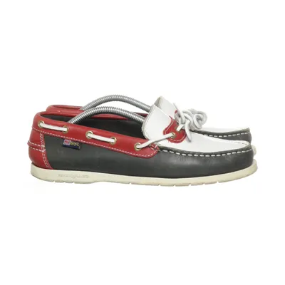Boat shoes (Red, Multicolored) from Henri Lloyd Leather