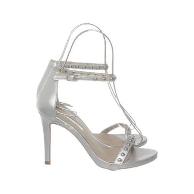 High heel sandals (Silver) from Xti Tentations