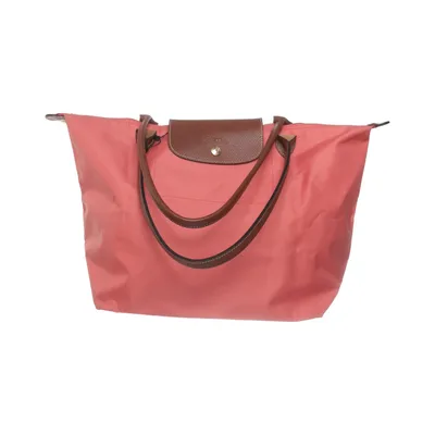 Håndtaske (Le Pliage Tote Bag Coral Pink) fra Longchamp
