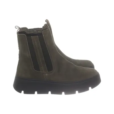 Bottines Chelsea (Vert, Noir) de Gabor Cuir