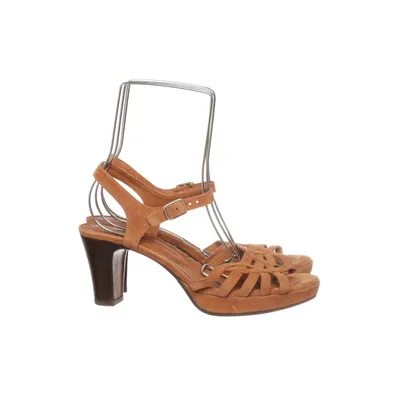 High heel sandals (Brown, Orange) from Chie Mihara Leather
