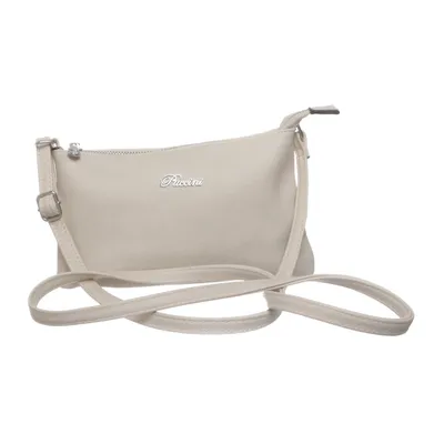 Axelremsväska (Beige) från Puccini Nylon, Polyuretan