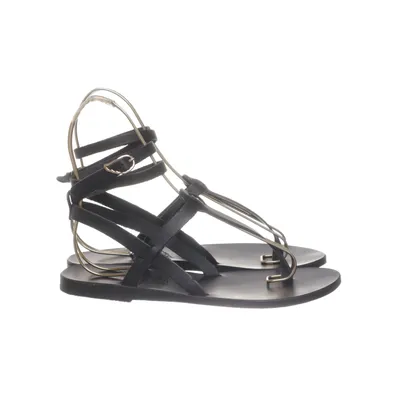 Sandalen (Zwart) van Ancient Greek Sandals