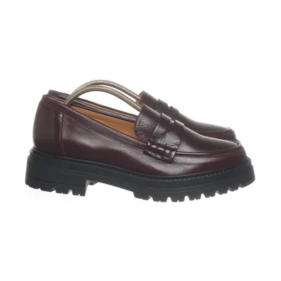 Loafers (Rood) van Souliers Sézane