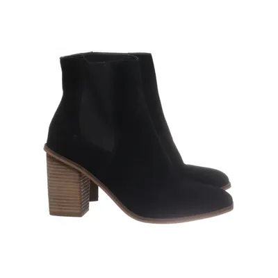 Heeled boots (Black) from Mango