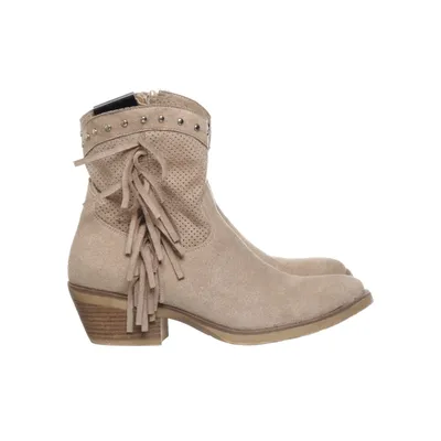 Ankle boots (Beige) from La Bottine Souriante