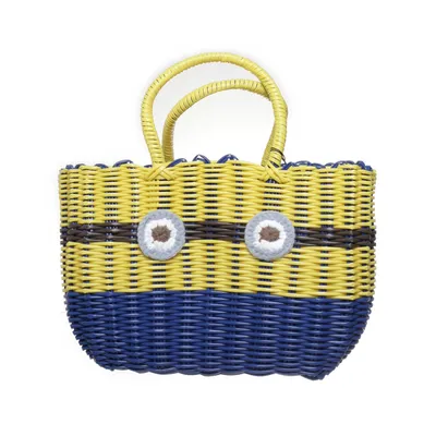 Förvaringskorg (Blå, Gul)