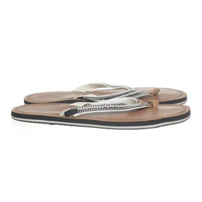 Flip-flops (Brown, White) from Bluefin