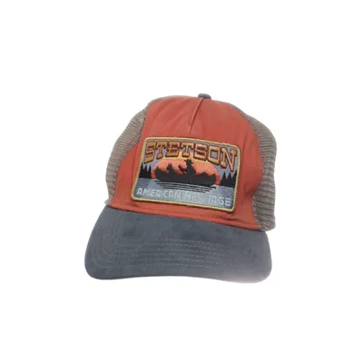 Casquette de camionneur (Gris, Orange) de Stetson