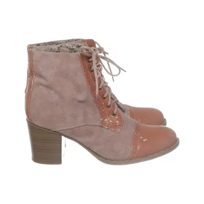 Laarzen met hak (Bruin, Beige) van Wildflower Leer