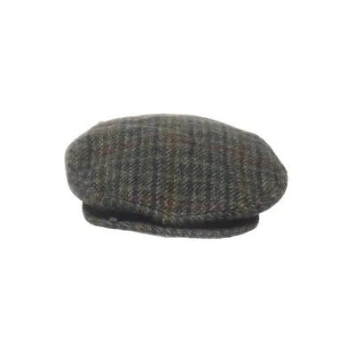 Flat cap (Grön, Flerfärgad) från Harris Tweed