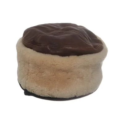 Mütze (Braun, Beige) von Lindberg Leder