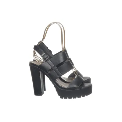 High heel sandals (Black) from Bullboxer