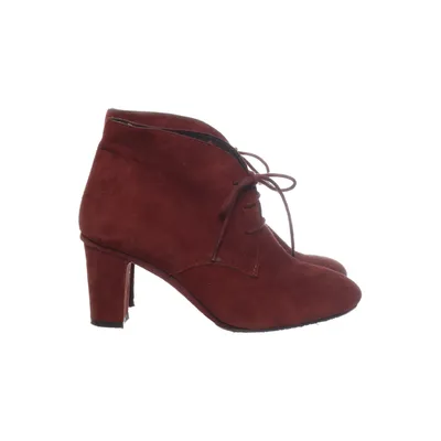 Heeled boots (Red) from Belmondo Suede