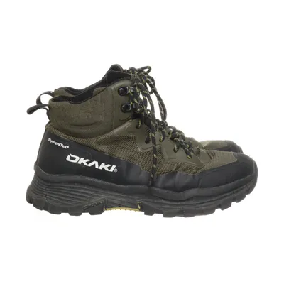 Hiking boots (Green, Black) from Okaki