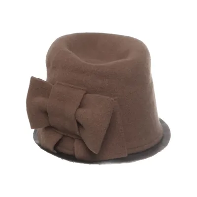 Chapeau cloche (Marron) de Seeberger Laine
