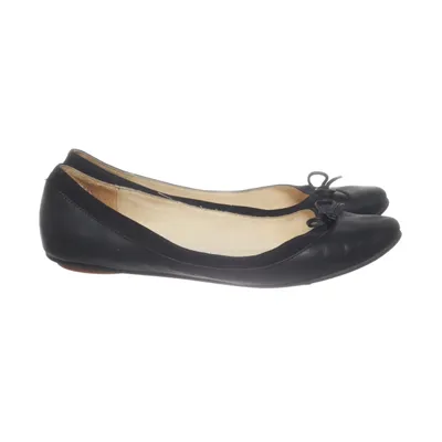 Ballerina's (Zwart) van Buffalo London Leer