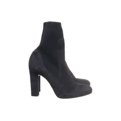 Heeled boots (Blue) from Unisa Faux suede
