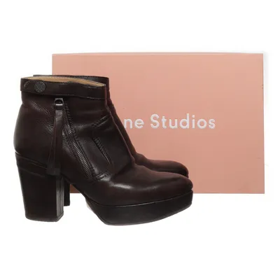 Stövletter (Brun) från Acne Skinn